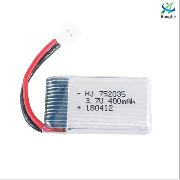 Pin 3.7v 400mah Pin sac đồ chơi máy bay có mạch bảo vệ xả 25c