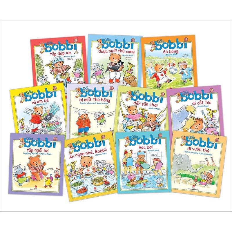 Sách Tranh - Combo 11 cuốn Gấu Bobbi  - Kim Đồng