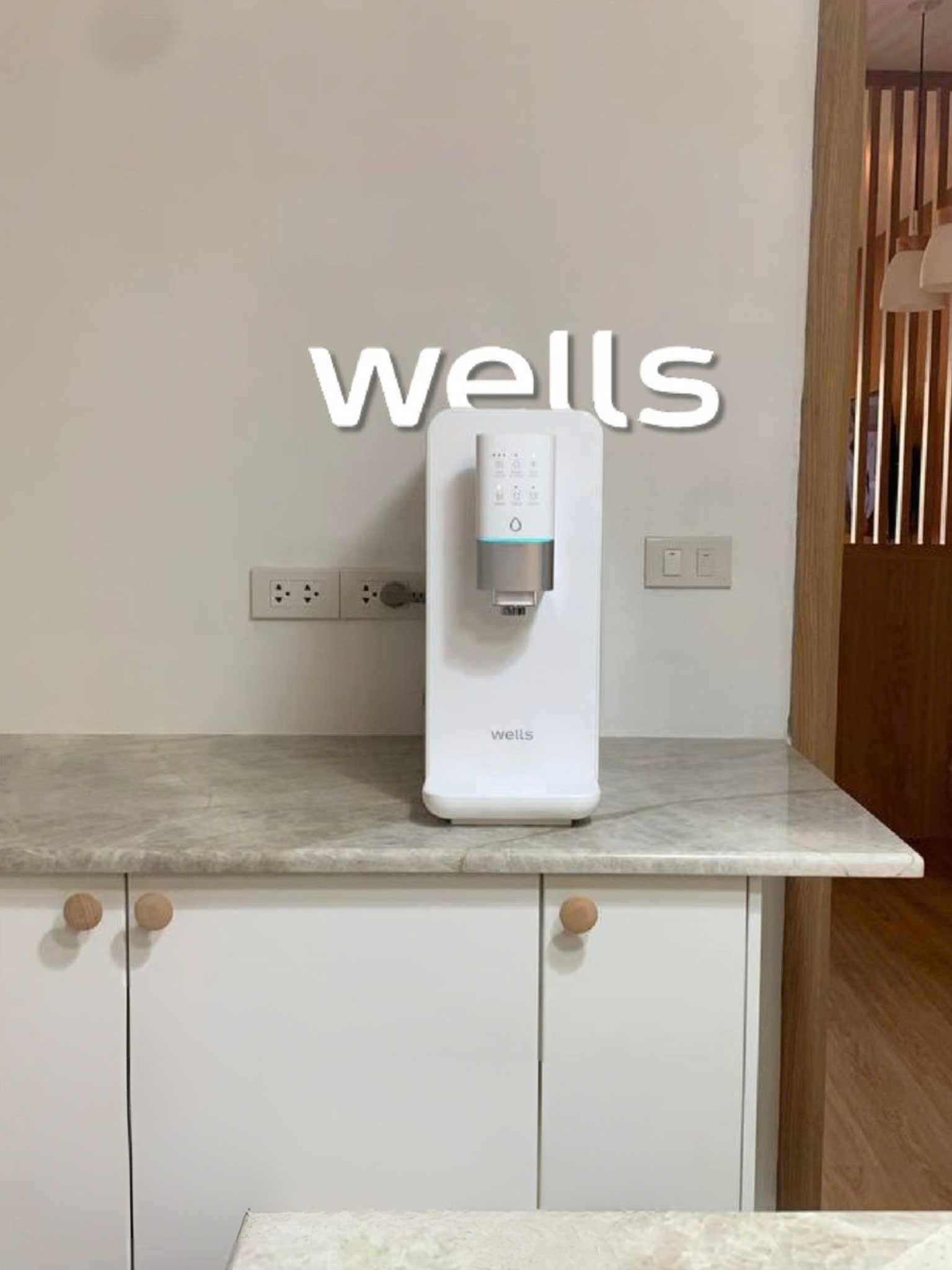 Máy Lọc Nước Wells TT UV+, Diệt Khuẩn UV 99.9%, Tankless Lọc Trực Tiếp,Carbon Plus & Nano Clean - Hàng chính hãng