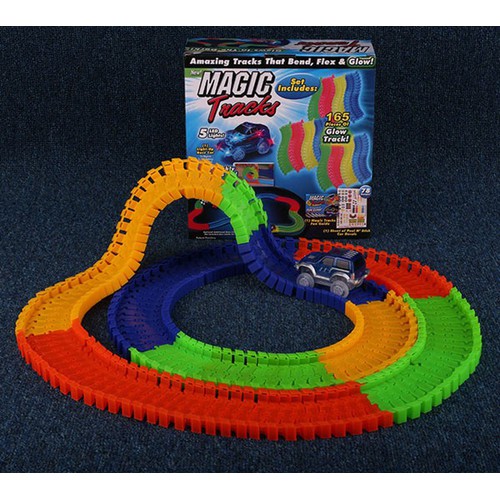 Bộ lắp ráp đường đua ô tô Magic Tracks 165pcs