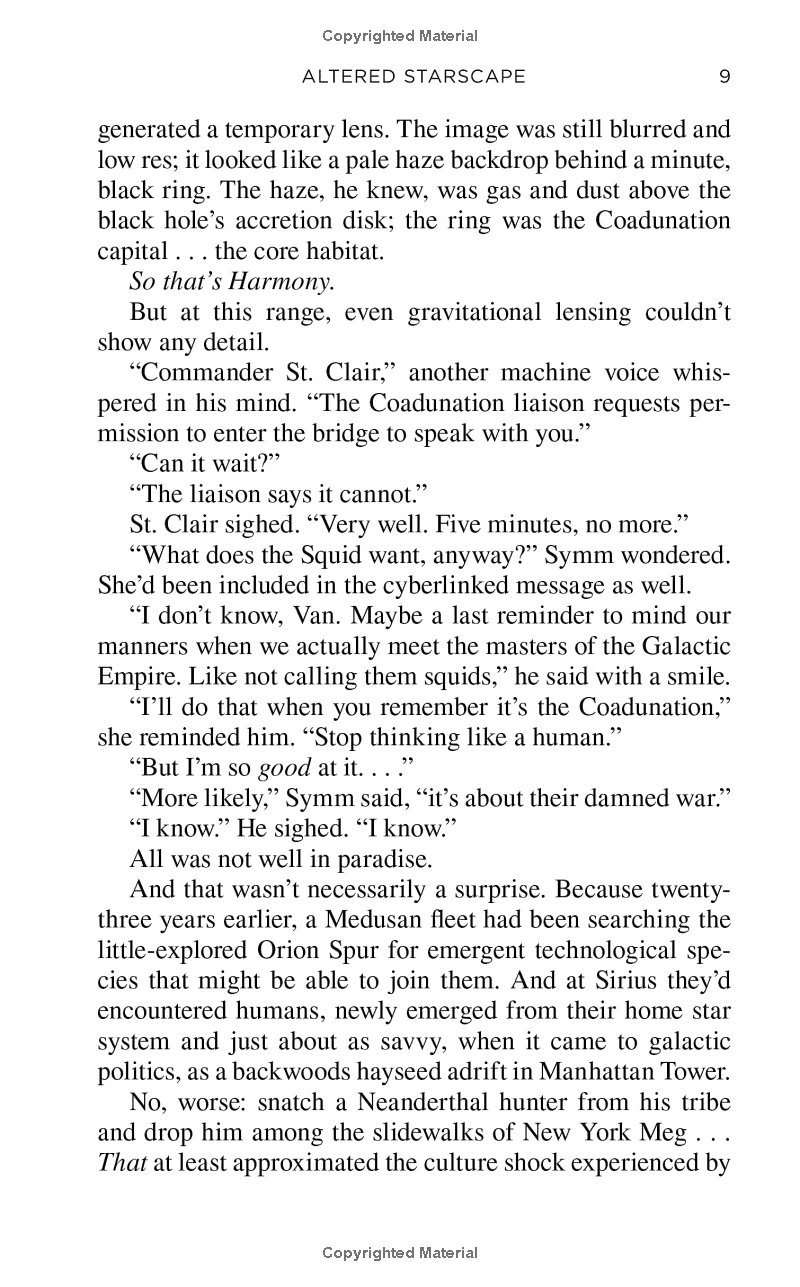 Sách ngoại văn: Altered Starscape - Andromedan Dark (Book One)