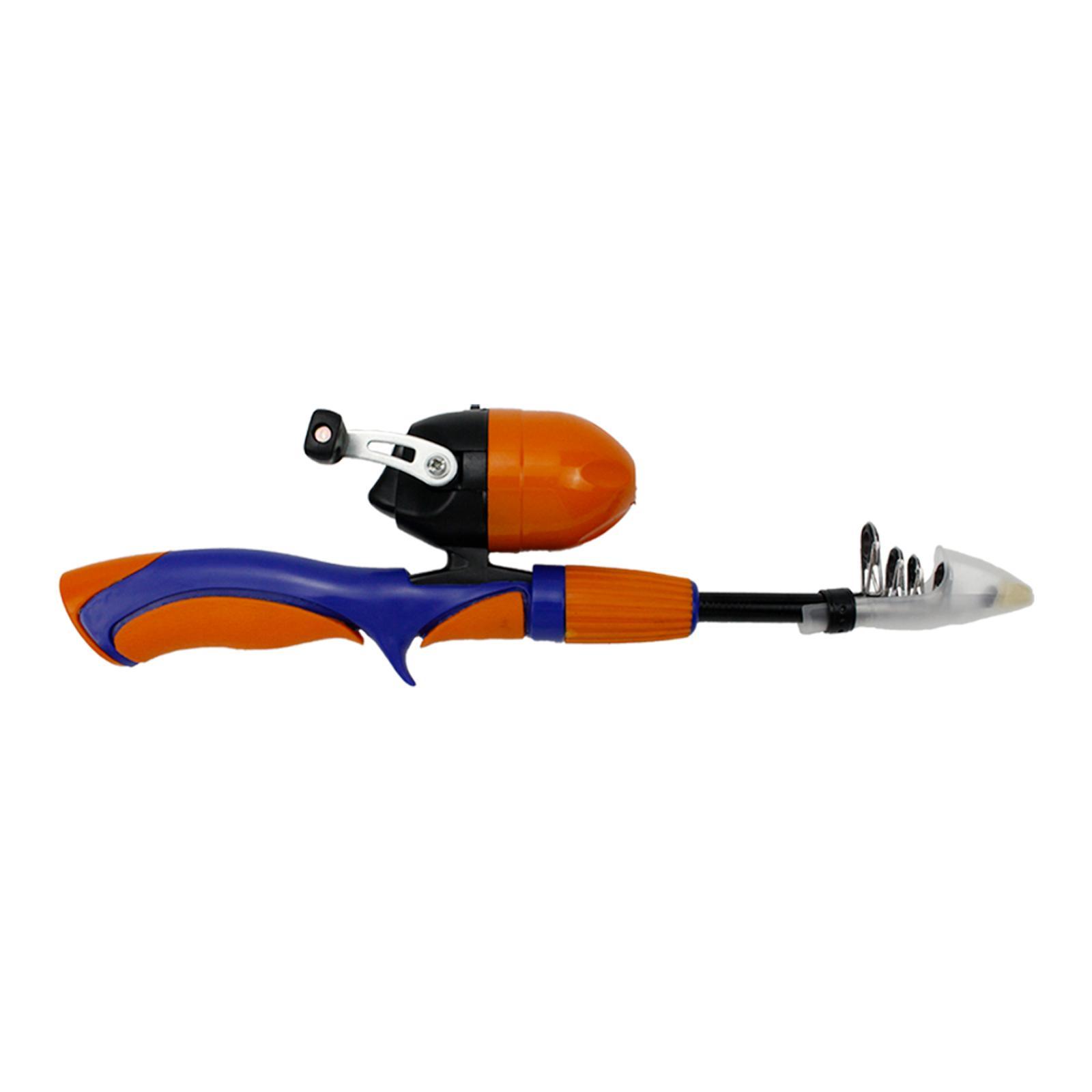 Fishing Pole Child Telescopic Rod and Reel Carrier Bags with Fishing Line Fishing Gear Accessories for Starter Children