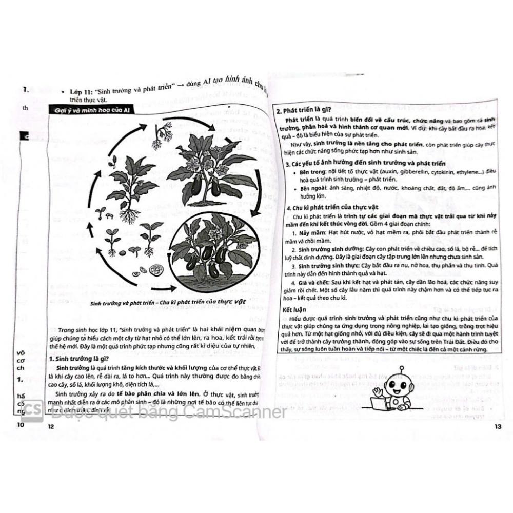 -Ứng Dụng Trí Tuệ Nhân Tạo AI Trong Dạy Và Học Môn sinh học (Dành Cho Giáo Viên Và Học Sinh - Dùng Chung Cho Các Bộ SGK)