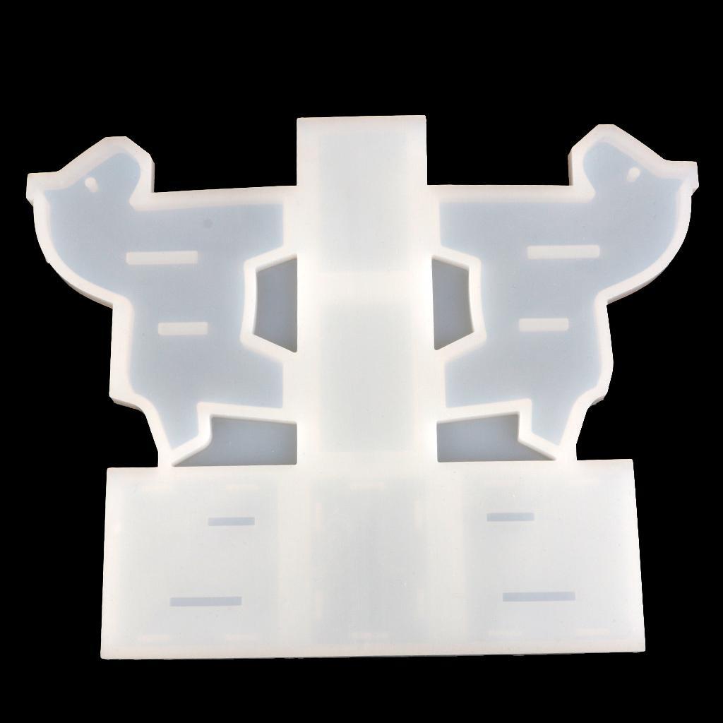 Silicone Molds Horse Pen Container Making DIY Brush Pot Tool Accessory Craft Mould DIY Making 11.42'' * 9.25''