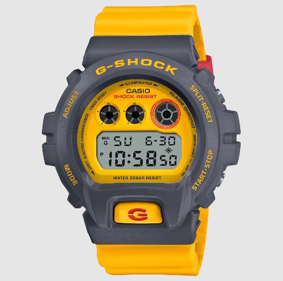 Đồng Hồ Casio Nam G-Shock dây nhựa DW-6900Y-9DR