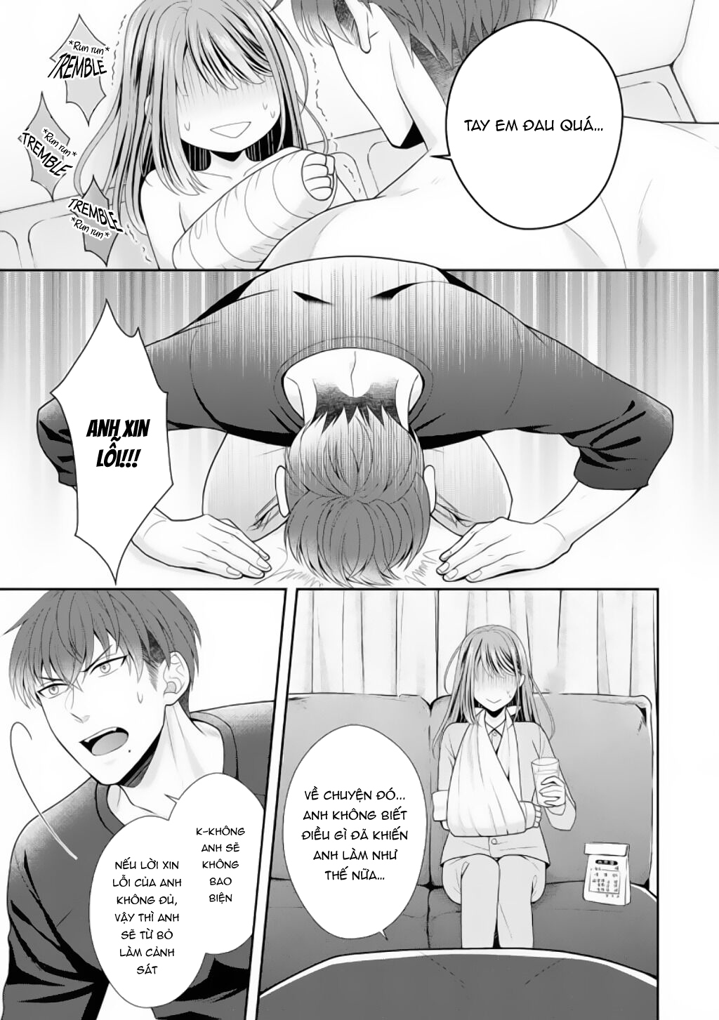 anh cảnh sát quái vật chapter 2.1 4