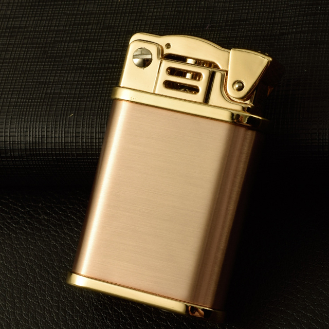 Vỏ Hột Quẹt Bật Lửa Xăng Chief CF211 Làm Bằng Đồng Nguyên Khối Nhiều Màu - Dùng Xăng Bấc Đá Cao Cấp