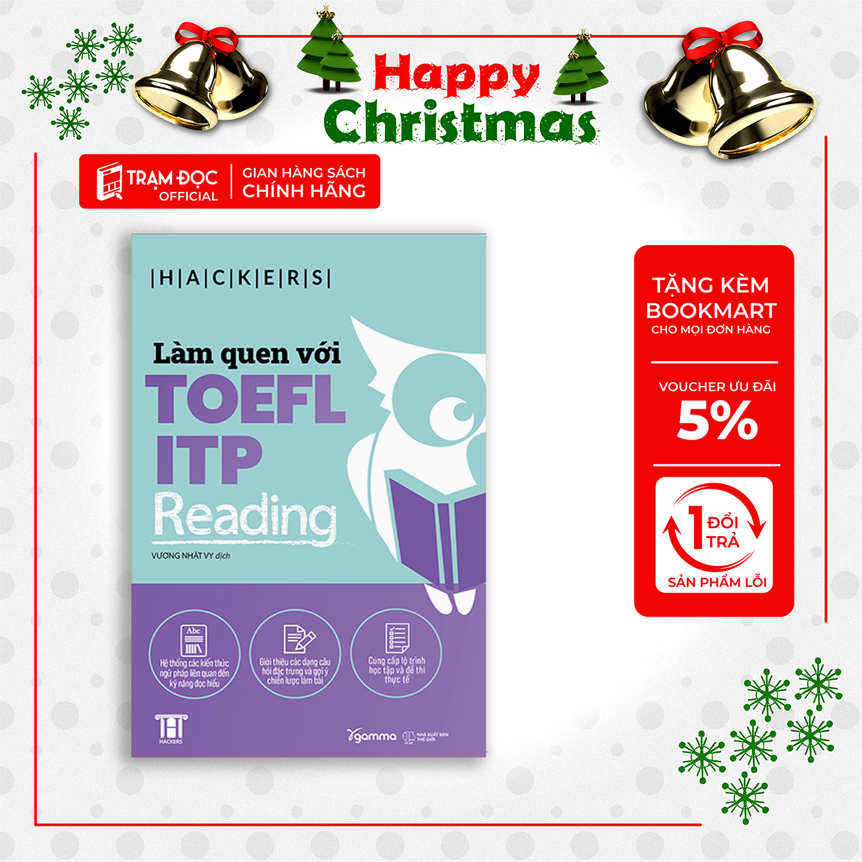 Trạm Đọc | Hackers Ielts: Làm quen với TOEFL ITP Reading