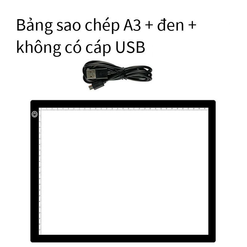 Phong cách mới nhất Jishengke hoạt hình a4a3 chép bảng led chép tranh bảng thư pháp xuyên viết phát sáng bàn dụng cụ mở rộng