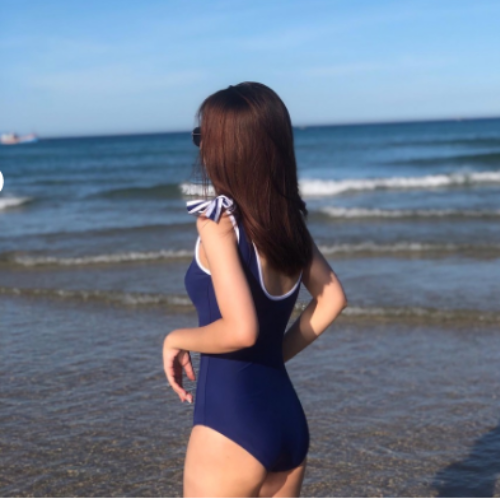 Bikini đồ bơi nữ đi biển liền thân nơ vai VATIXA BKN30
