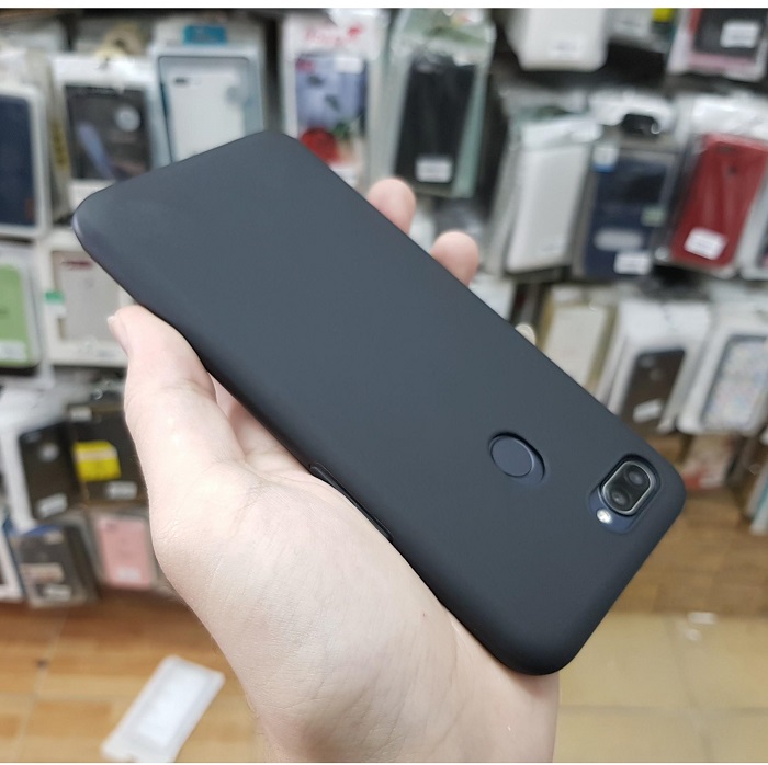 Ốp lưng silicon màu dành cho OPPO A7 siêu mỏng