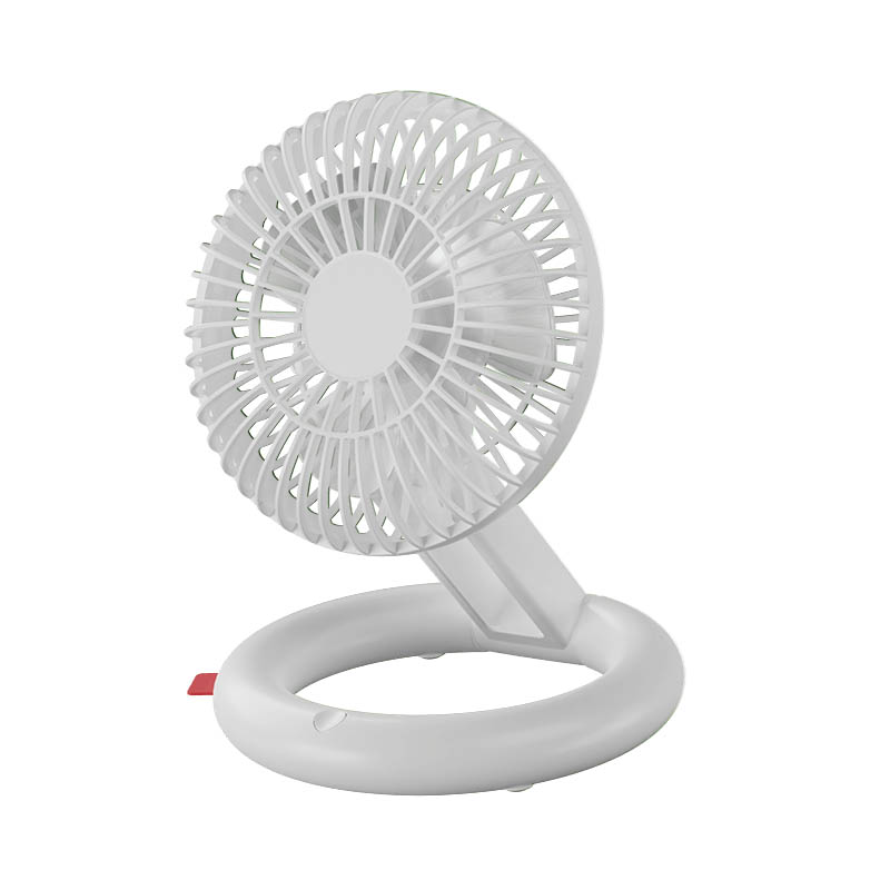 Quạt gấp Xiaomi Qualitell Tắt tiếng Máy tính để bàn cầm tay có thể sạc lại 3 tốc độ Quạt nhỏ