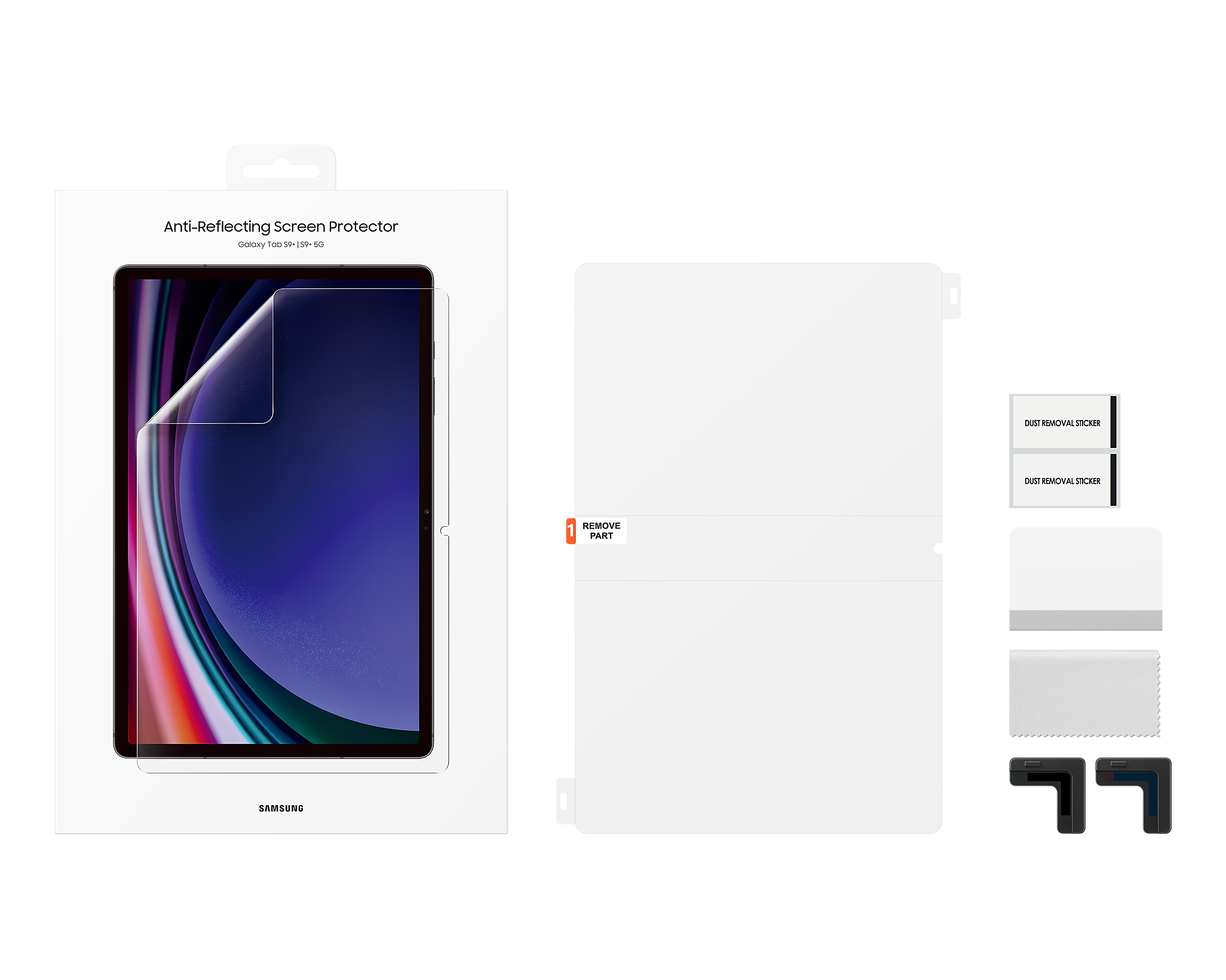 Miếng dán bảo vệ màn hình AR Samsung Galaxy Tab S9+ - Hàng Chính Hãng