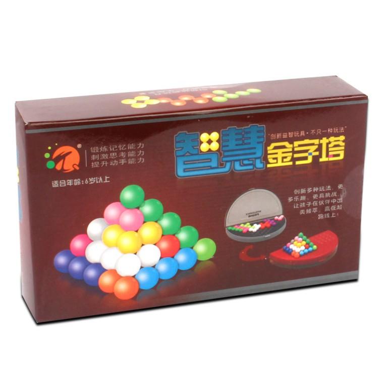 Puzzlia 638 Câu đố viên bi xếp hình kim tự tháp