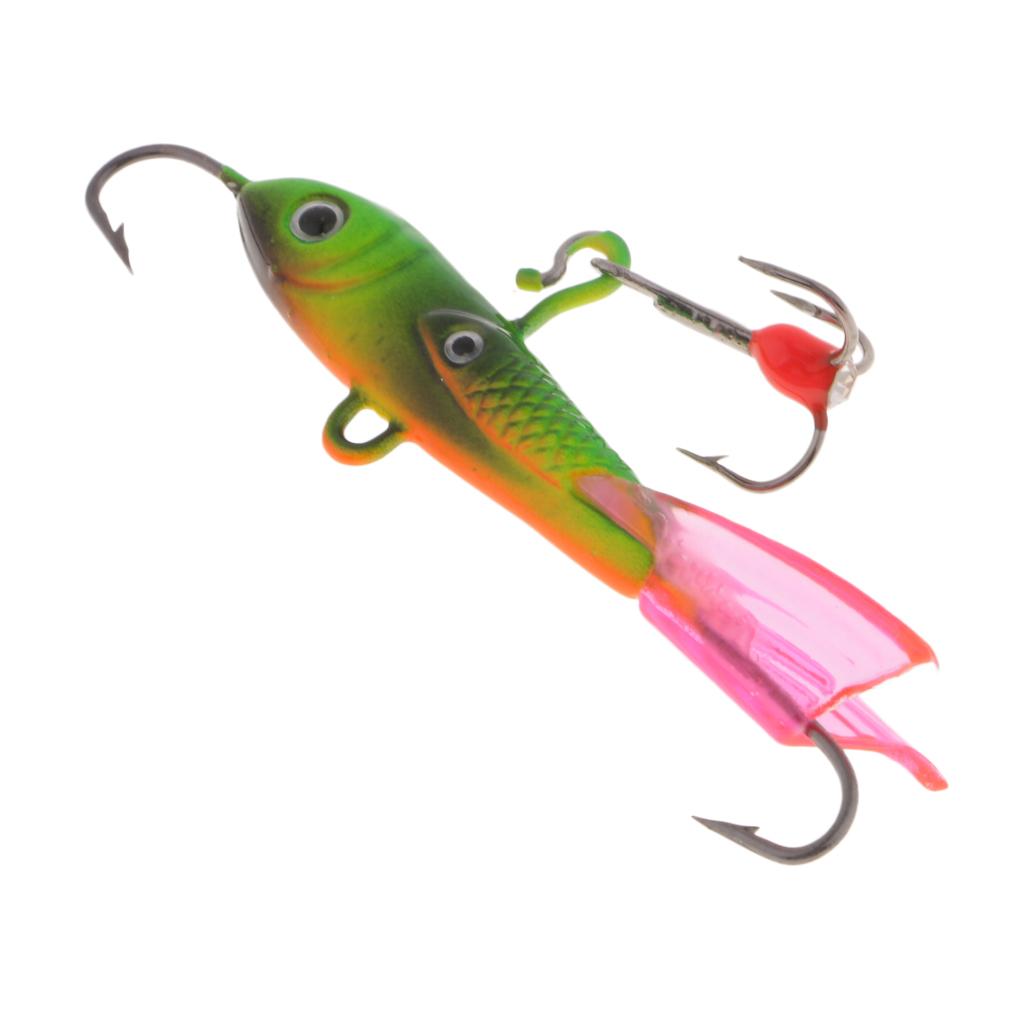 Ice Fishing Lure Bait Straight Up Jigs Fishing Lure Bass Walleye Lure