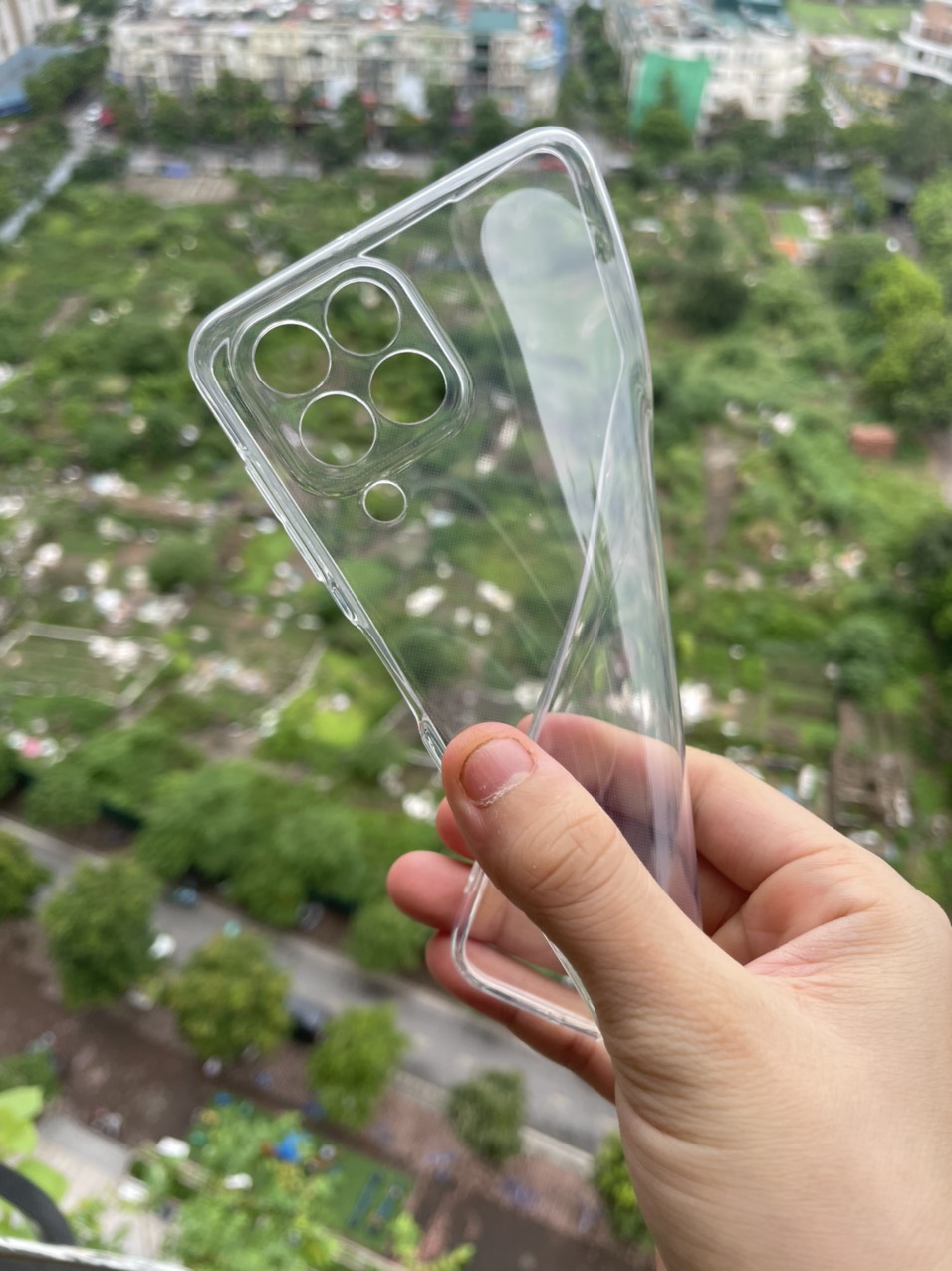 Ốp lưng silicon cho Samsung Galaxy M33 5G dẻo Gor Bảo vệ camera trong suốt Hàng nhập khẩu