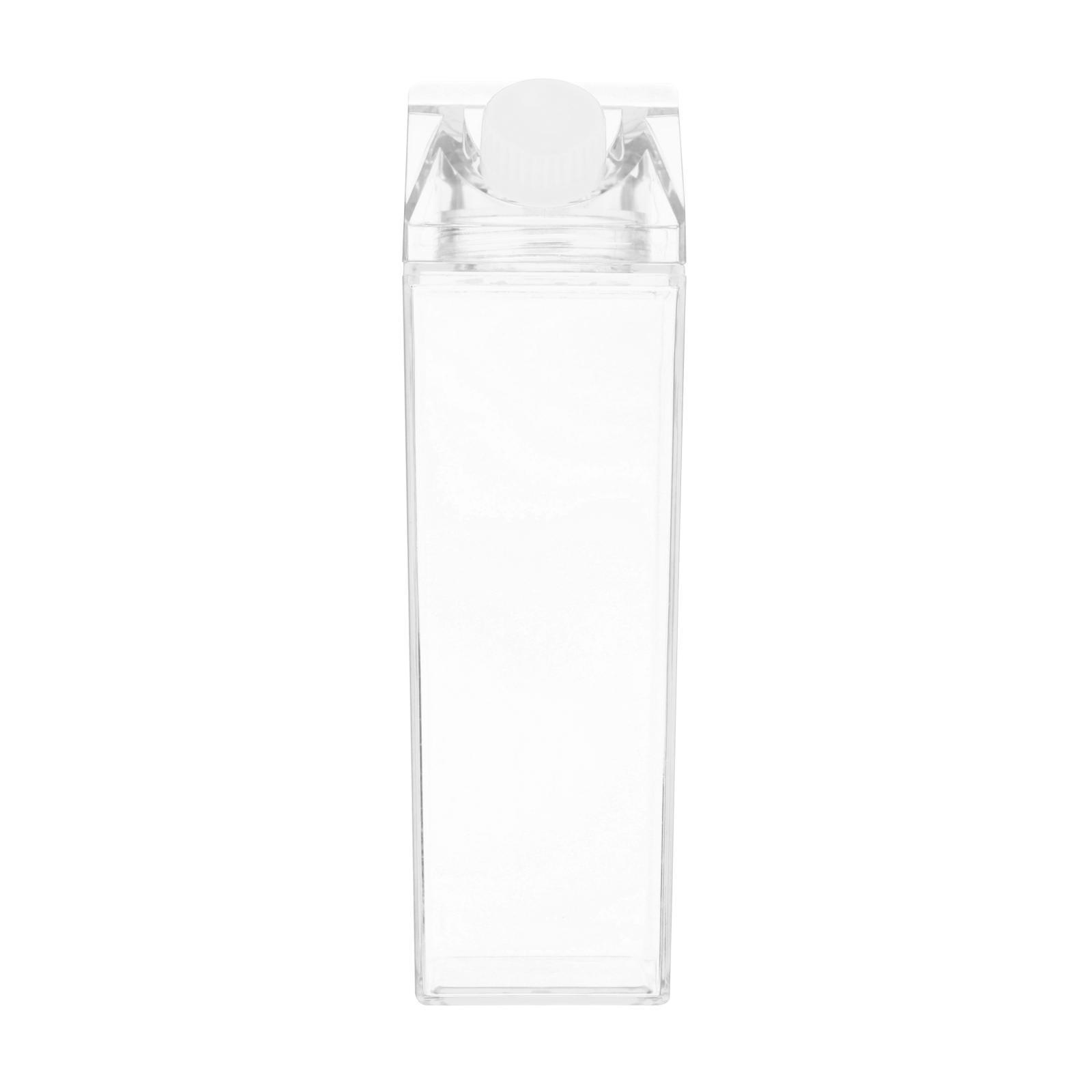2X Milk Carton Water Bottle Portable Juice Bottle For Travel Camping Coffee