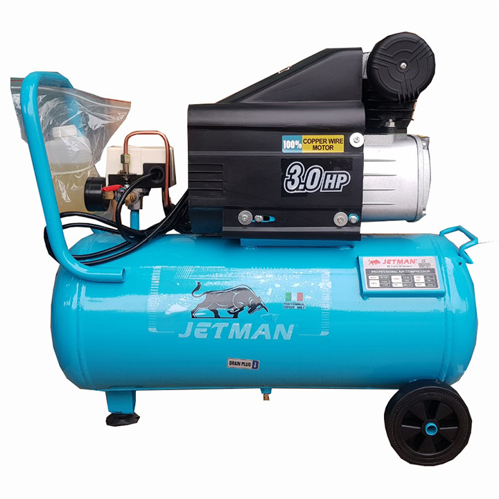 Máy Nén Khí Liền Trục 2 Tụ Jetman JM-2T25 25L