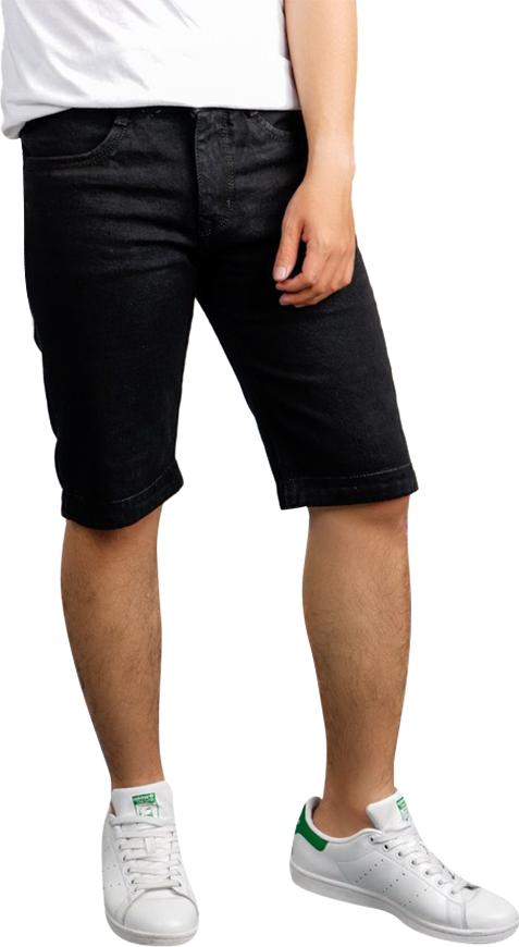 Quần Short Jean Nam Muidoi Q169 - Đen (Size