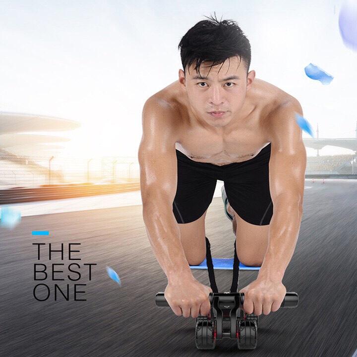 Con lăn 4 bánh, Con Lăn Tập Cơ Bụng Hiệu Quả, Dụng Cụ Tập Gym Tại