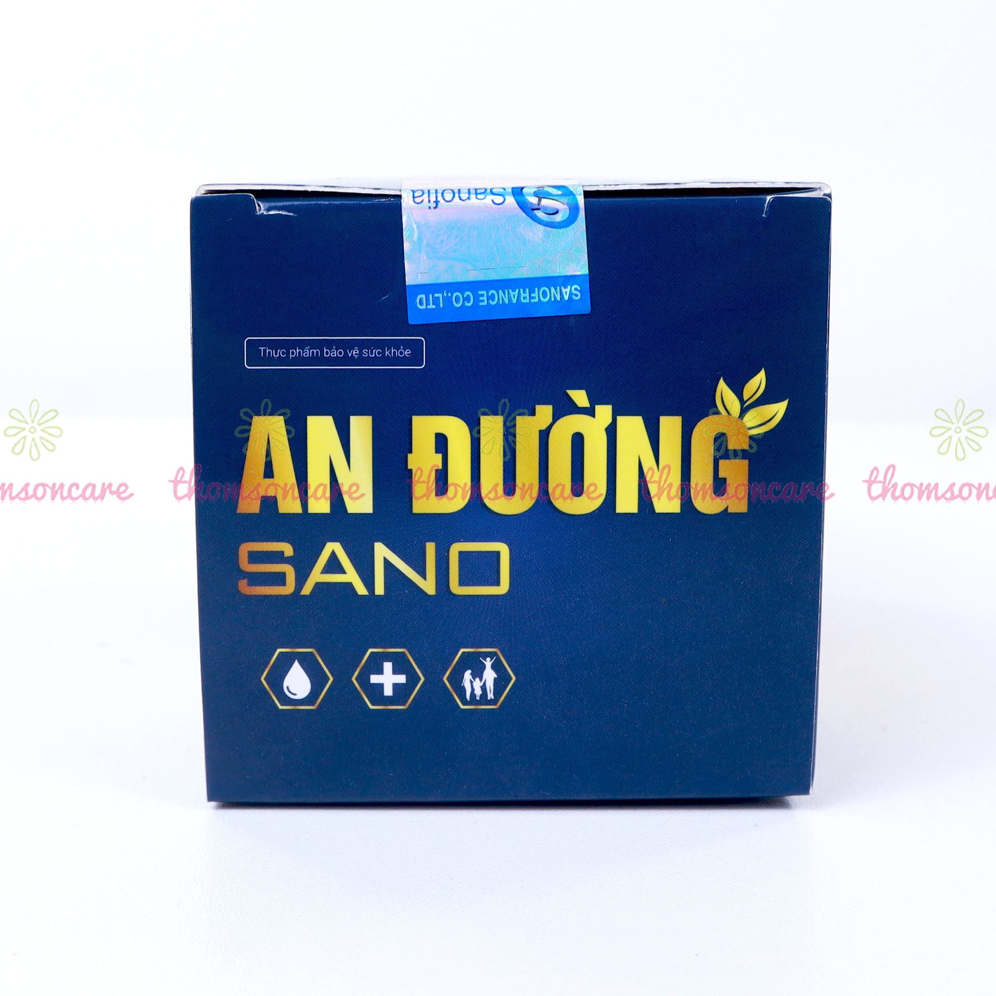 Ổn định đường huyết An Đường Sano - Giúp cải thiện chỉ số đường huyết từ Dây thìa canh, mướp đắng - Hộp 60 viên - Thomsoncare