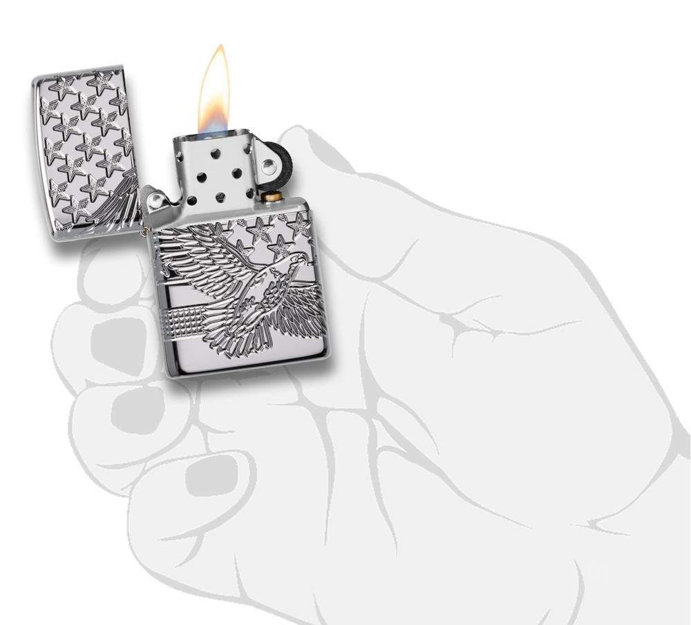 Bật Lửa Zippo Patriotic Design 49027