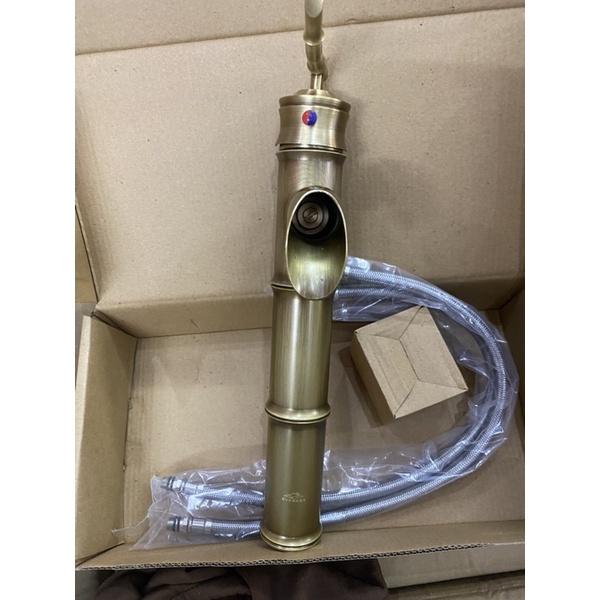 Vòi lavabo cổ xịn/vòi trúc EV-3007