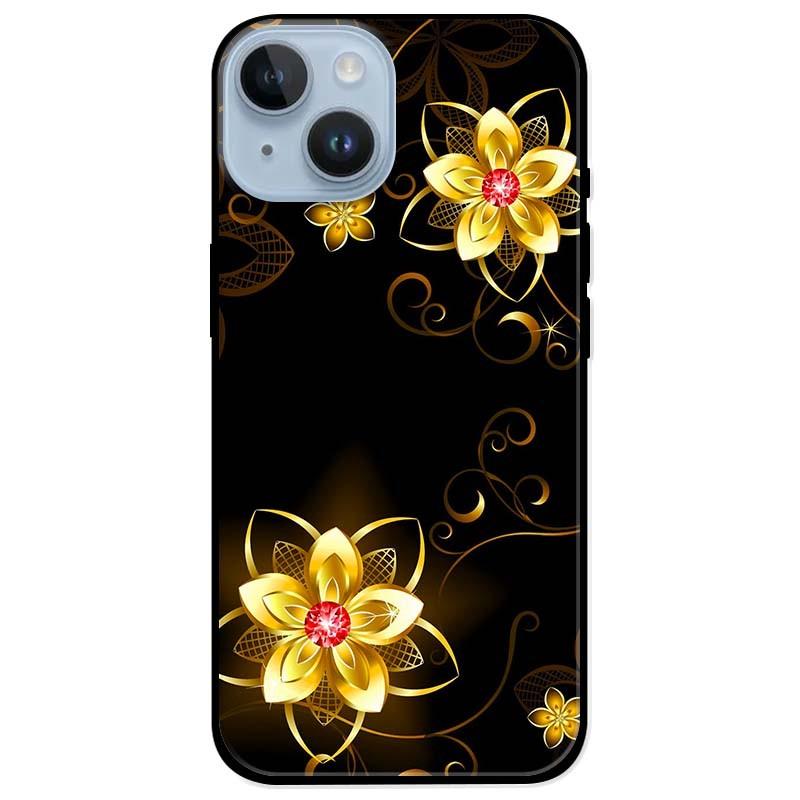 Ốp lưng dành cho Iphone 14 - Iphone 14 Plus - Iphone 14 Pro - Iphone 14 Pro Max - Họa Tiết Hoa Vàng