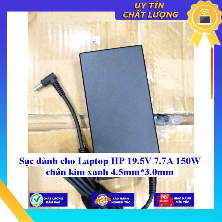 Sạc dùng cho Laptop HP 19.5V 7.7A 150W chân kim xanh 4.5mm*3.0mm - Hàng chính hãng MIAC1191