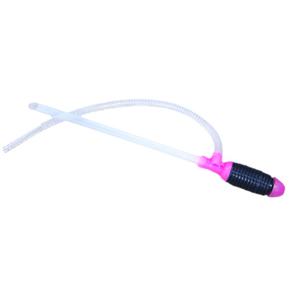 Portable Manual Car Siphon Hose Oil Water Liquid Transfer Hand Pump