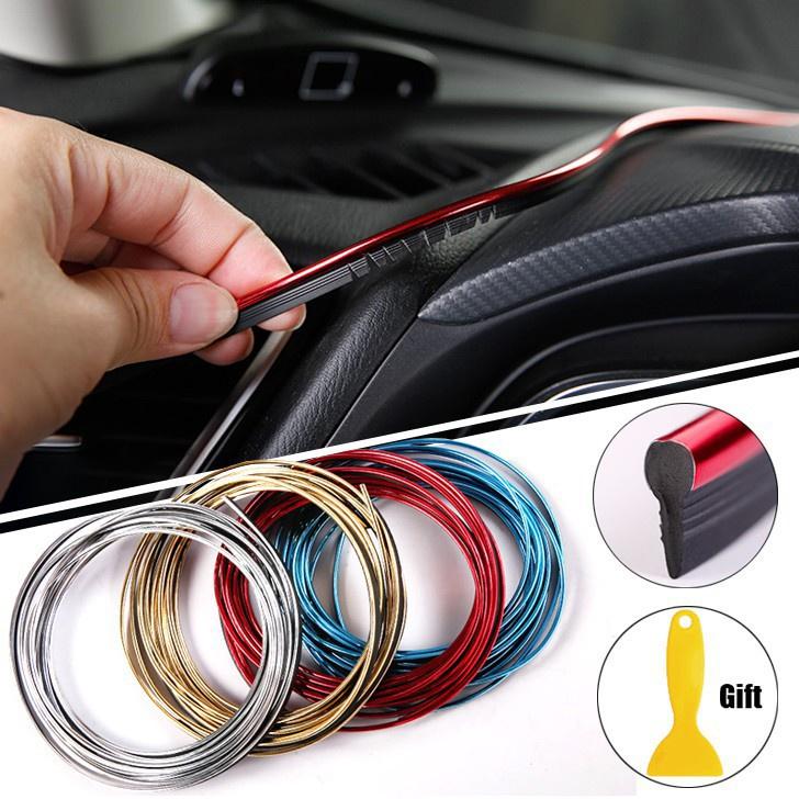 Dây Viền Trang Trí Nội Thất Xe Hơi 3D Dài 5M