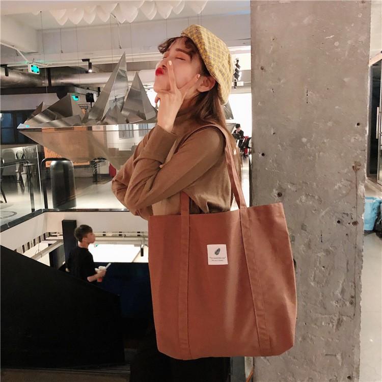 MODISTORE MD101- Túi tote basic vải mềm mẫu 2020