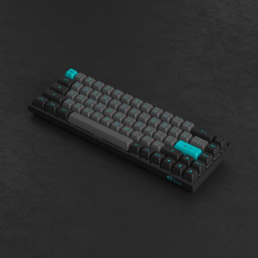 Bàn phím cơ AKKO 3068B Plus Black&Cyan - Hàng Chính Hãng