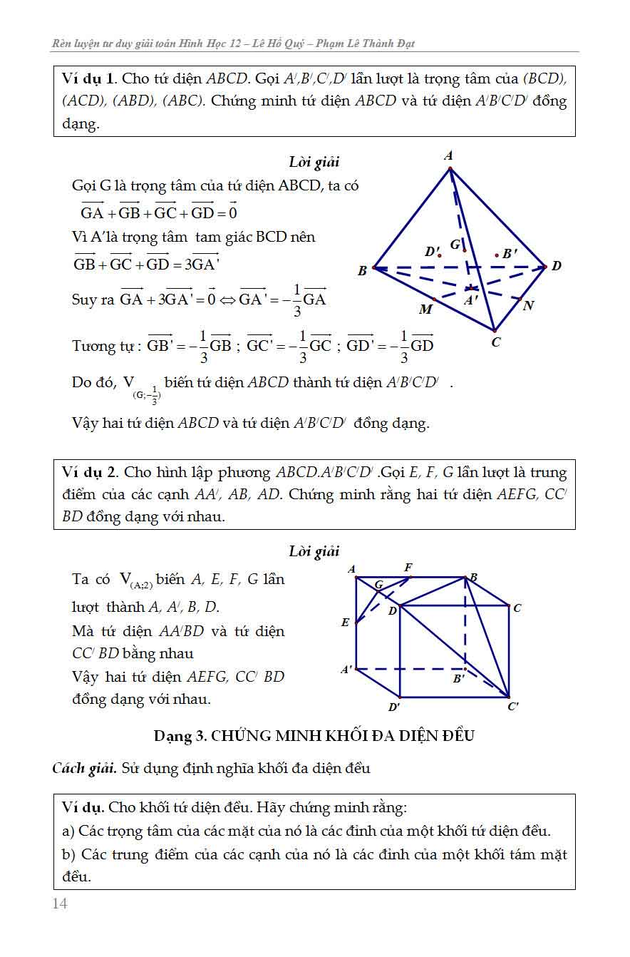 RÈN LUYỆN TƯ DUY GIẢI TOÁN HÌNH HỌC 12_KV