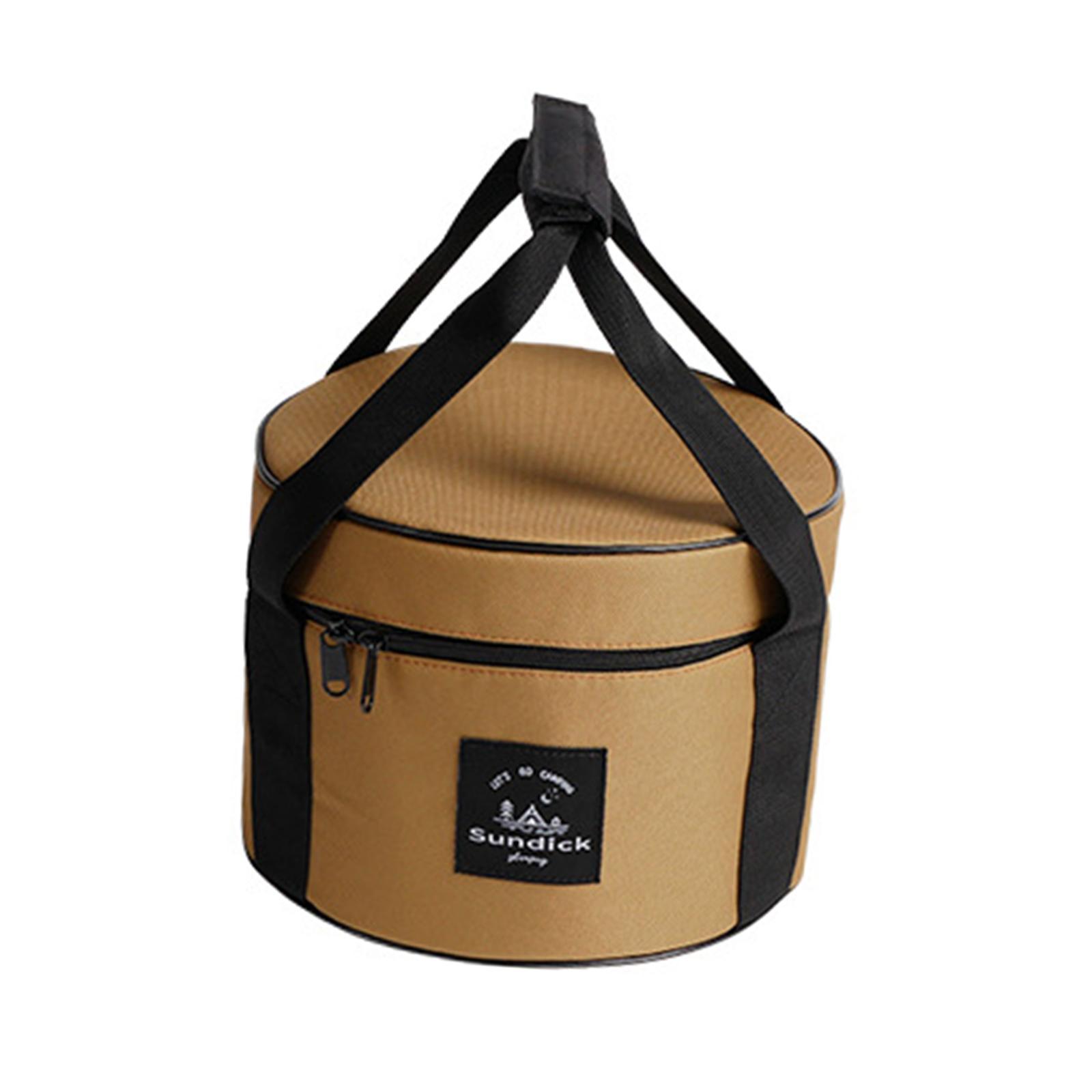 Large Capacity Camping Bag Portable Wear Resistant Outdoor for Garden