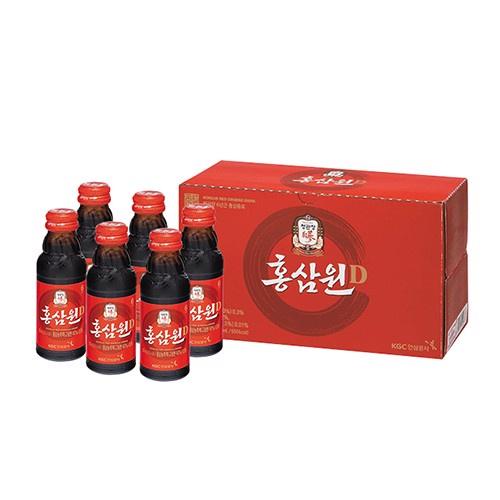 Nước Tăng Lực Hồng Sâm Won KGC Cheong Kwan Jang (100ml x 1 chai, 10 chai)