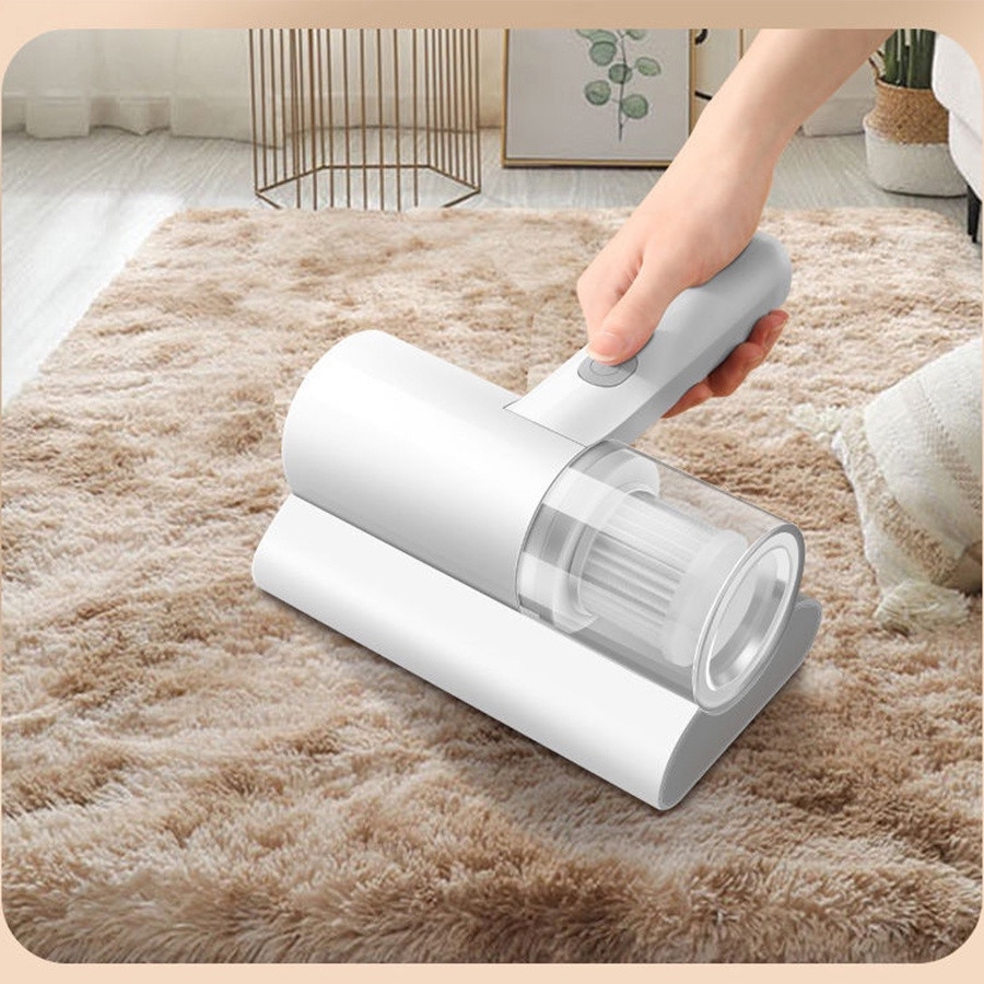 Máy hút bụi cầm tay mini giường nệm, chăn ga, ghế sofa