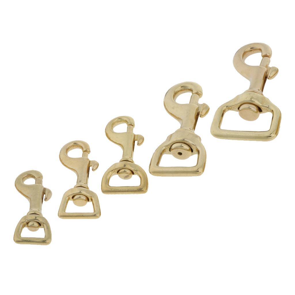 Sturdy Rotary Swivel Snap Hook Buckle Keychain Quickdraw Carabiner