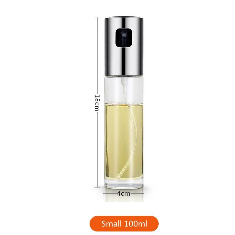 Kitchen Baking Oil Spray Empty Bottle Vinegar Bottle Oil Dispenser Salad BBQ Water Gravy Boats Grill Glass Sprayer Cooking Tool