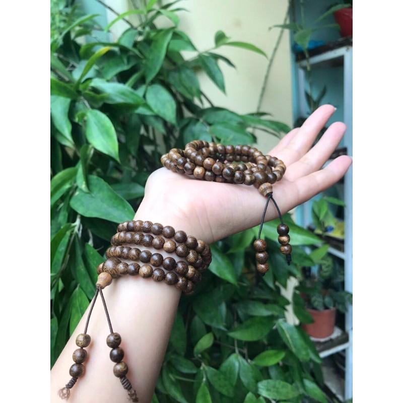 Vòng trầm 108 hạt -8 ly