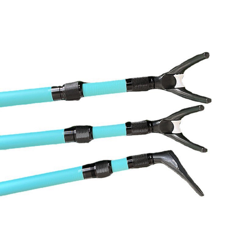 Gác Cần Câu Đài Và Cán Vợt Chất Liệu Cacbon SUPER ROD Xanh Nhã Lam, Kích Thước 2.1m, 2.4m, 2.7m
