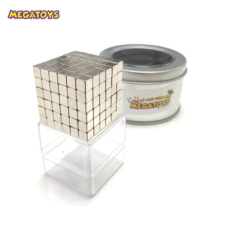 Khối 216 nam châm vuông xếp hình sáng tạo