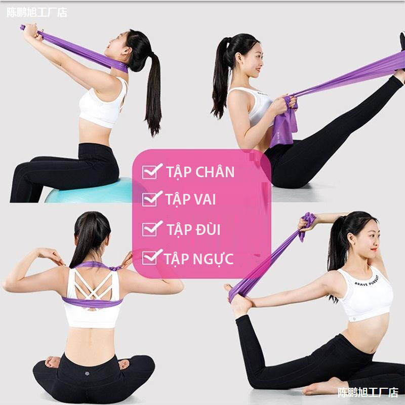 Dây cao su đàn hồi kháng lực Bendu KL050 tập thể dục & Yoga,Gym