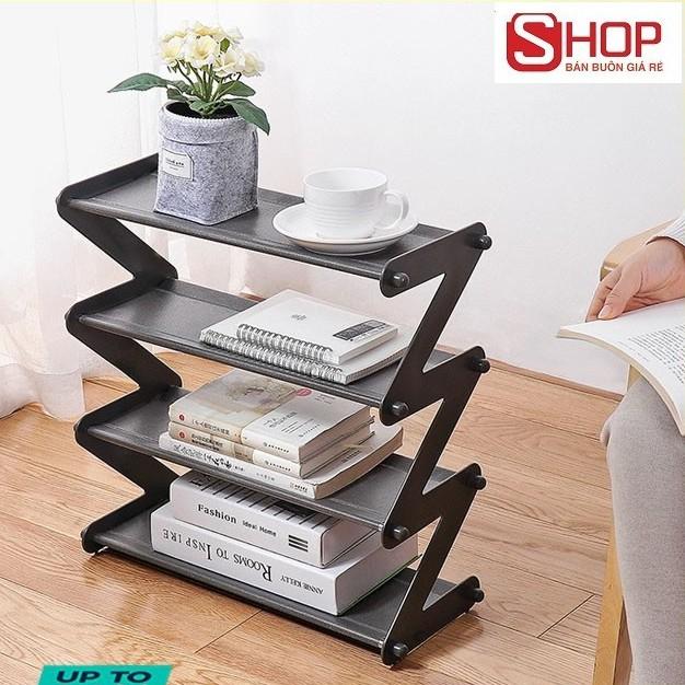 KỆ GIẦY DÉP ĐA NĂNG CHỮ Z 4 TẦNG TIỆN LỢI KỆ ĐA NĂNG TIỆN DỤNG