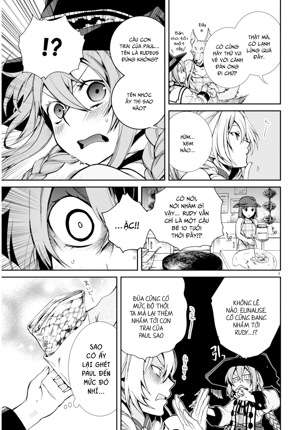 Chuyển Sinh Không Nghề Nghiệp: Tôi Sẽ Cố Gắng Hết Sức Nếu Tôi Đến Thế Giới Khác chapter 23.5 3