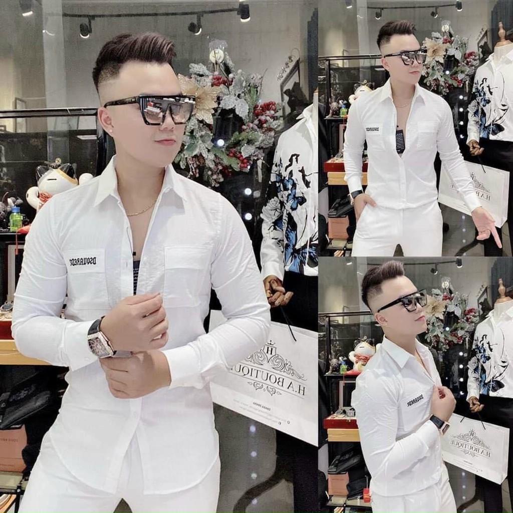 Áo sơ mi đũi vải mềm mịn thoáng mát dành cho các quý ông GKM bao ngầu