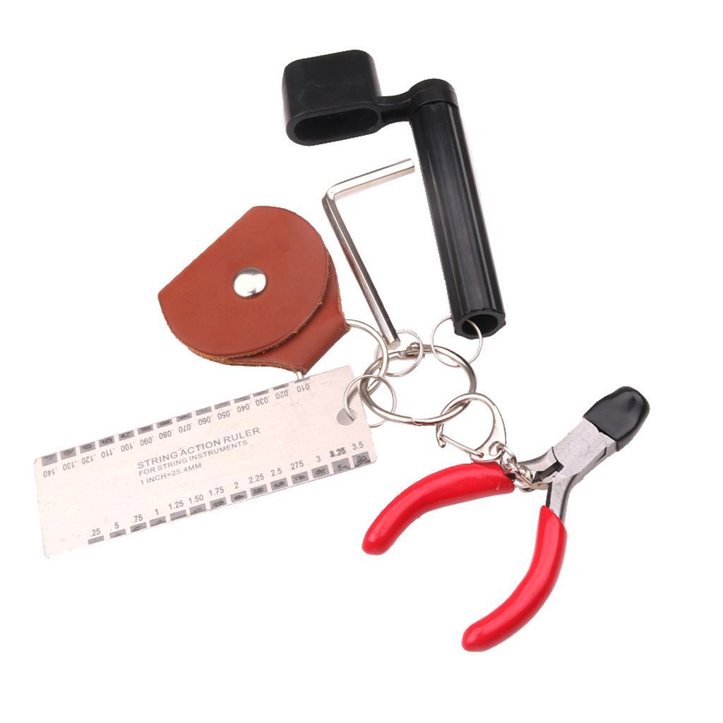 Guitar Care Luthier Tool Repairing Maintenance Cleaning Kit Set For Musical