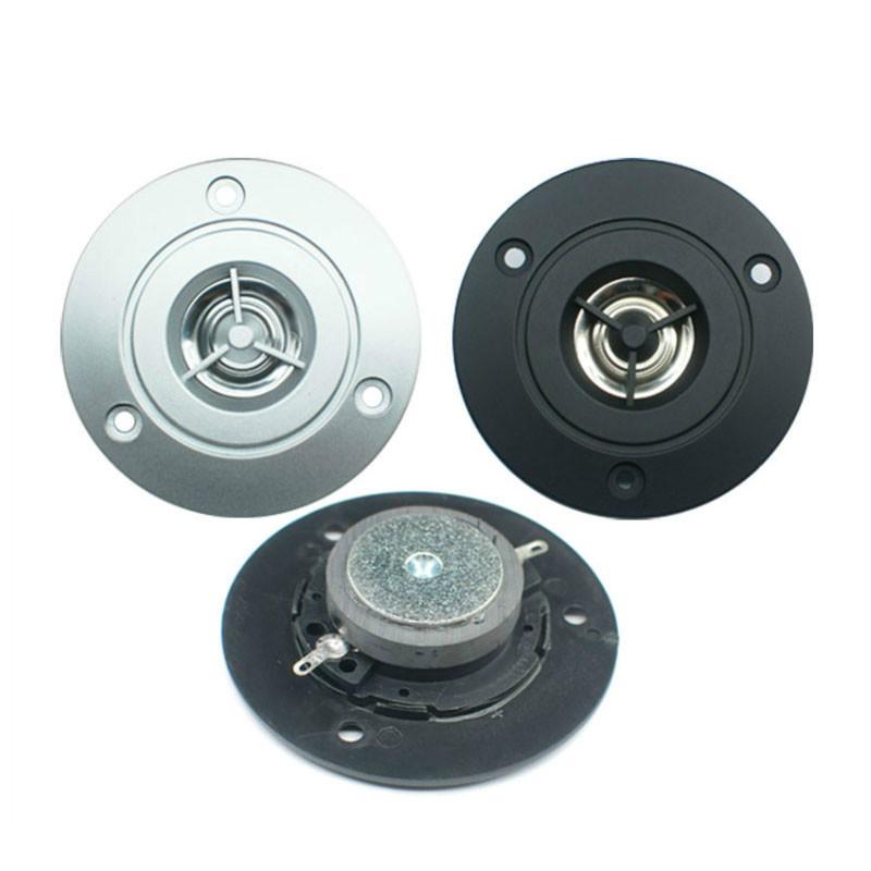 Sotamia 2PCS 3 inch Tweeter Audio Loa di động Treble 4 ohm 10 W loa âm thanh mini tự làm loa hifi titan loa Color: Silver
