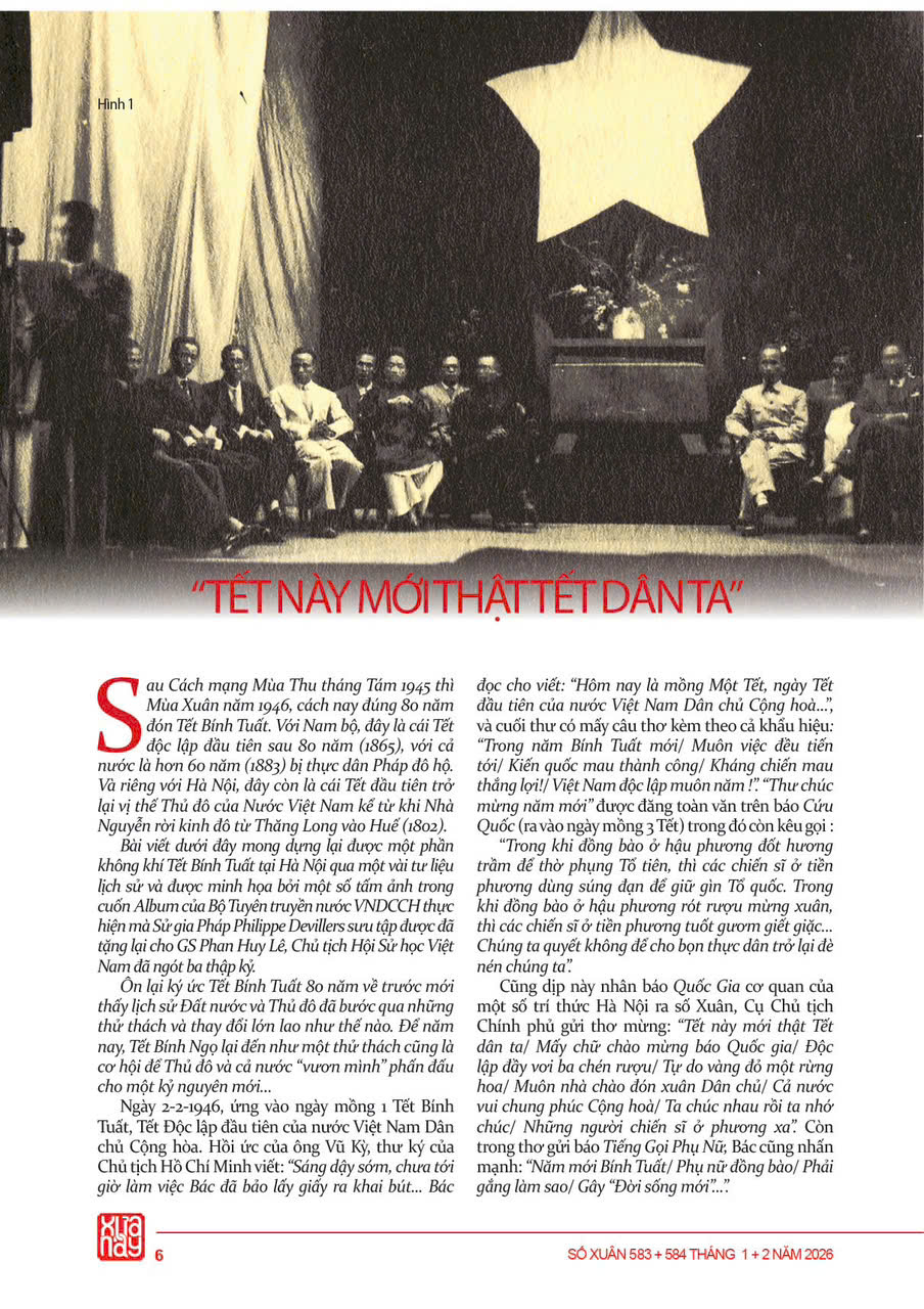 (Tháng 1, 2/2026 – Số Tết) TẠP CHÍ XƯA &amp; NAY – In màu toàn bộ – Cơ quan Hội Khoa học Lịch sử Việt Nam