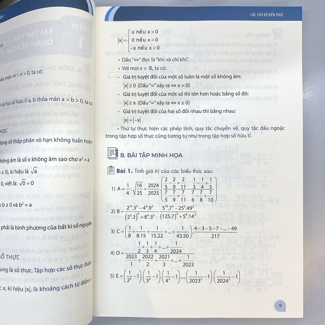 Sách: Toán Nâng Cao Và Bồi Dưỡng Học Sinh Giỏi Lớp 7